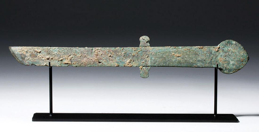 Chinese Han Dynasty Bronze Knife (Dao), ex-Piscopo (1 of 8)