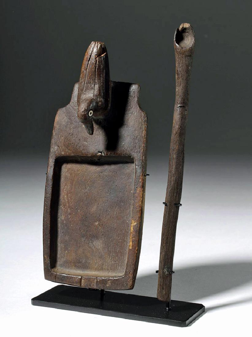 Huari Wood Drug Palette + Wood Spoon (1 of 4)