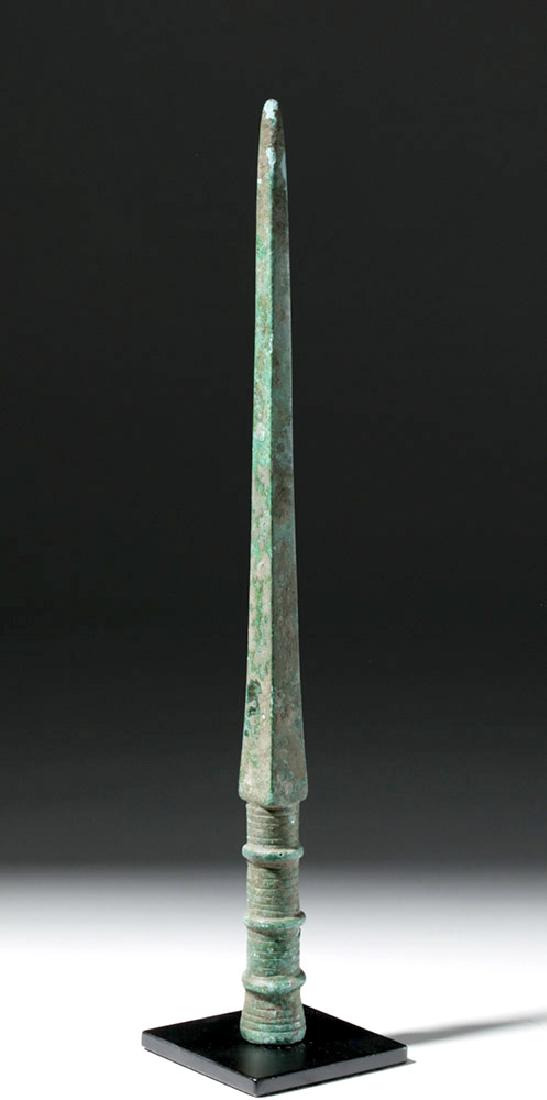 Greek Archaic Period Bronze Spear Butt Spike (1 of 5)