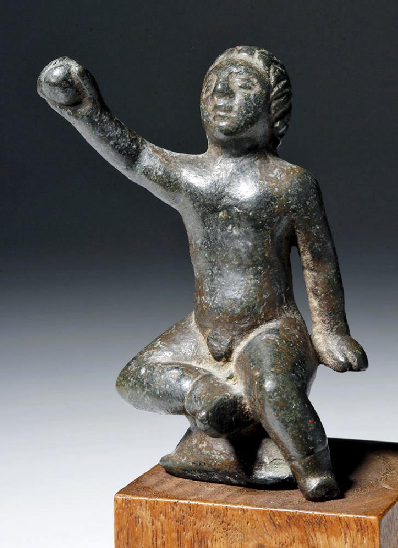 Roman Bronze Statuette of Young Boy (1 of 6)