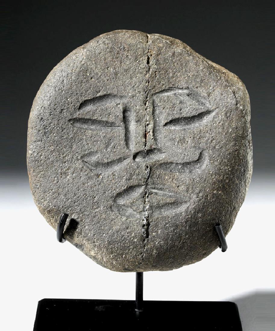 Rare Ancient British Celtic Stone Face (1 of 5)