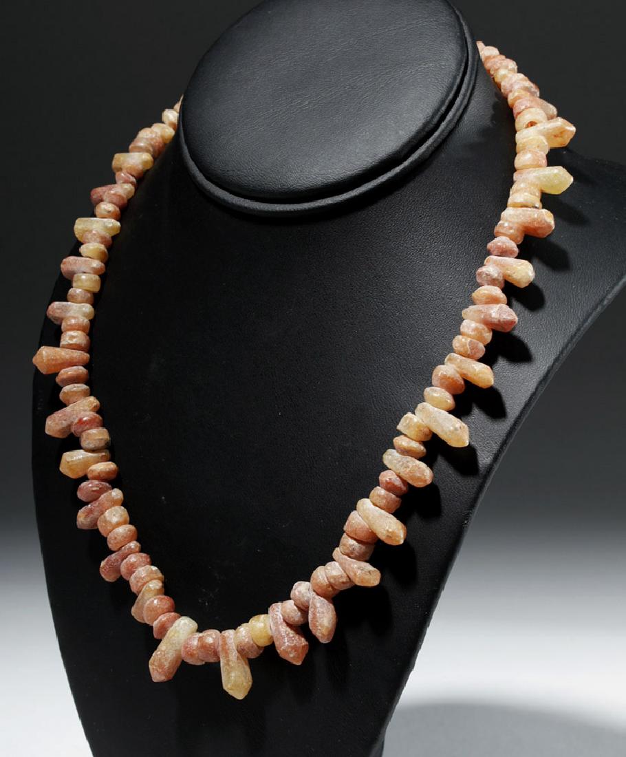 Custom Necklace w/ Ancient Bactrian Carnelian Beads (1 of 5)