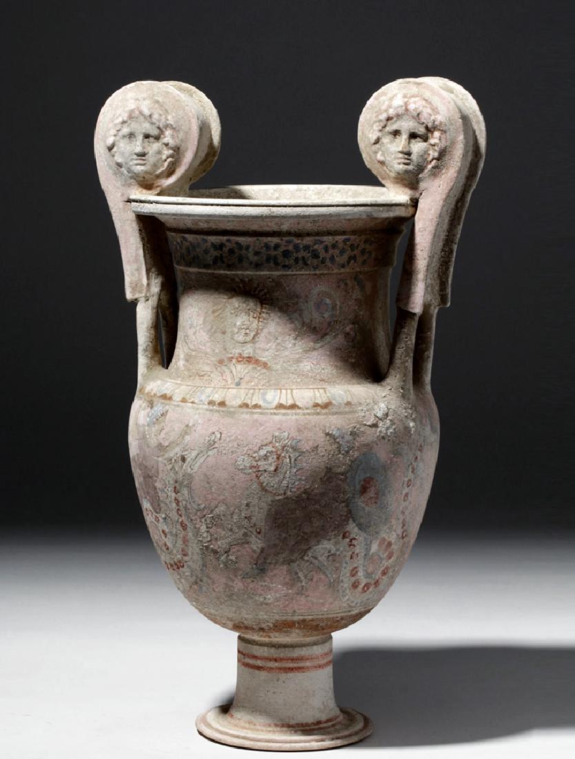 Impressive Greek Canosan Polychrome Volute Krater (1 of 8)