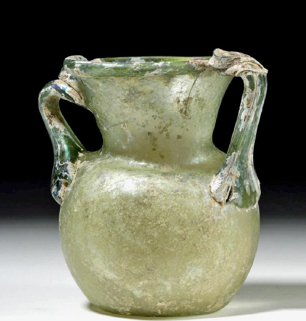 Roman Twin-Handled Glass Jar - Wonderful Iridescence (1 of 6)