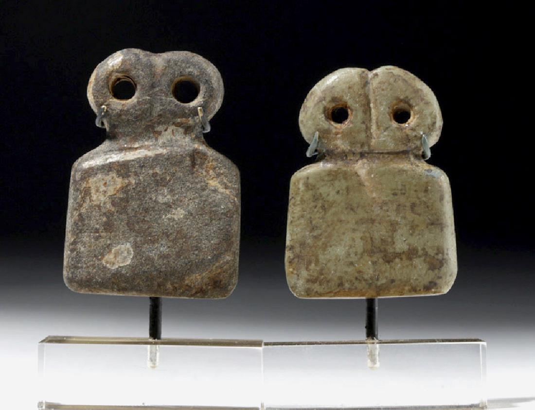Two Tell Brak Stone Eye Idols - Rare Size (1 of 4)