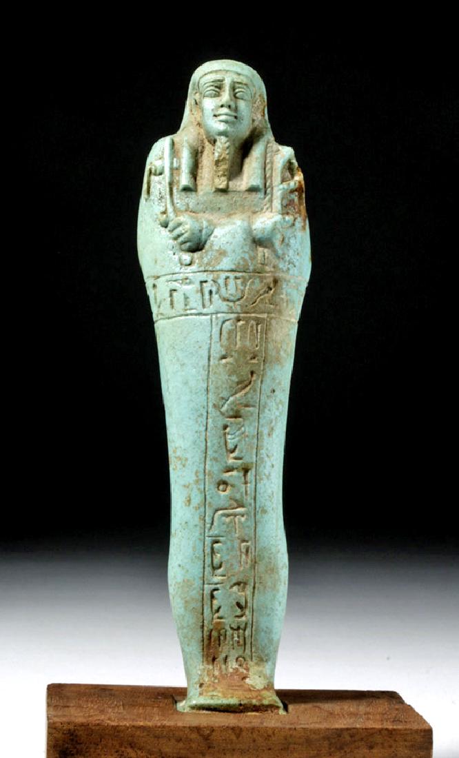 30th Dynasty Ushabti for Nesbanebdjedet (1 of 10)