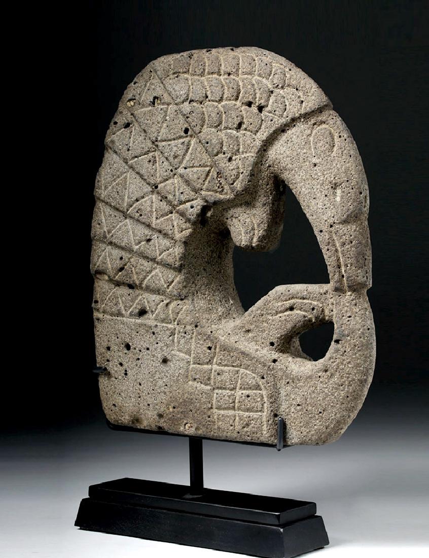 Pre Columbian Mayan Armadillo Stone Hacha (1 of 5)