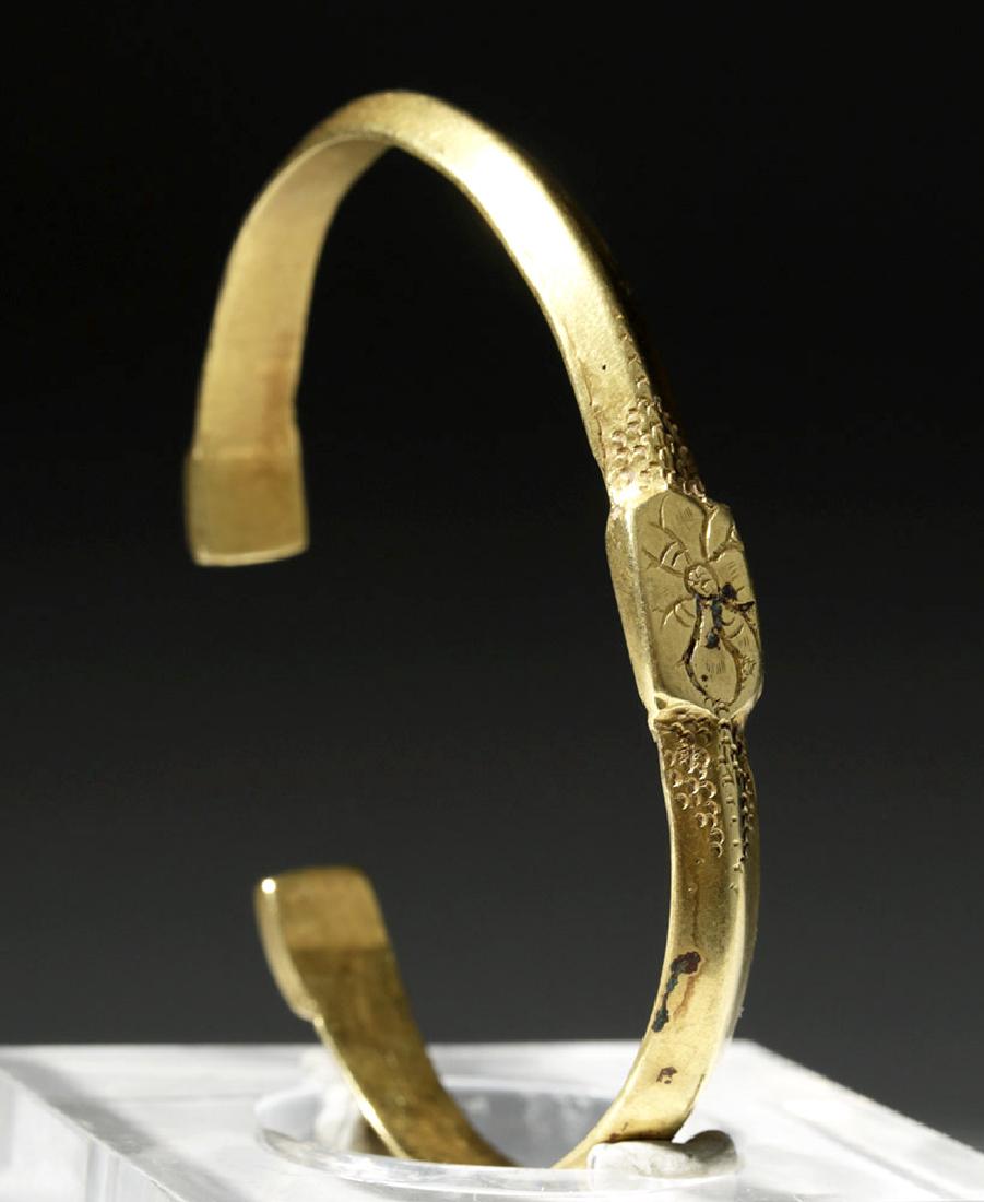 Ancient Byzantine 22K Gold Bracelet - Gorgeous! (1 of 4)