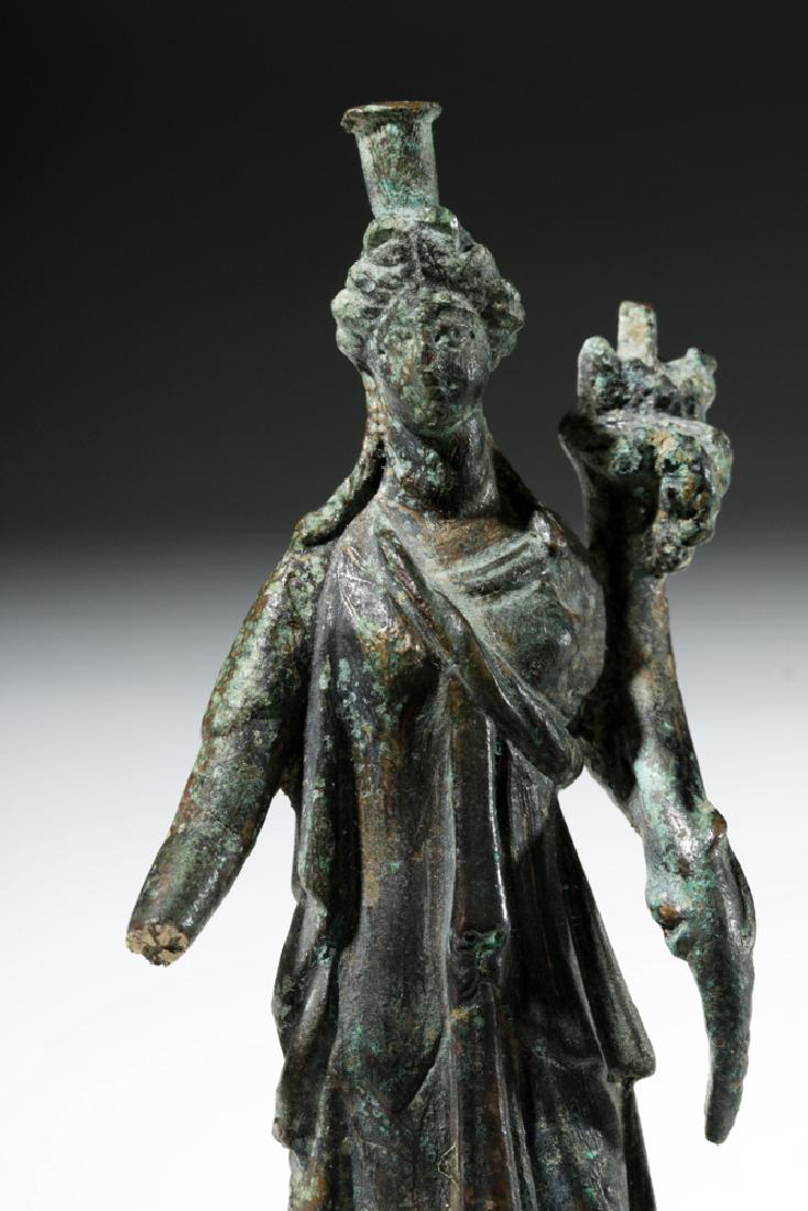 Roman Bronze Figure of Fortuna / Tyche (1 of 8)