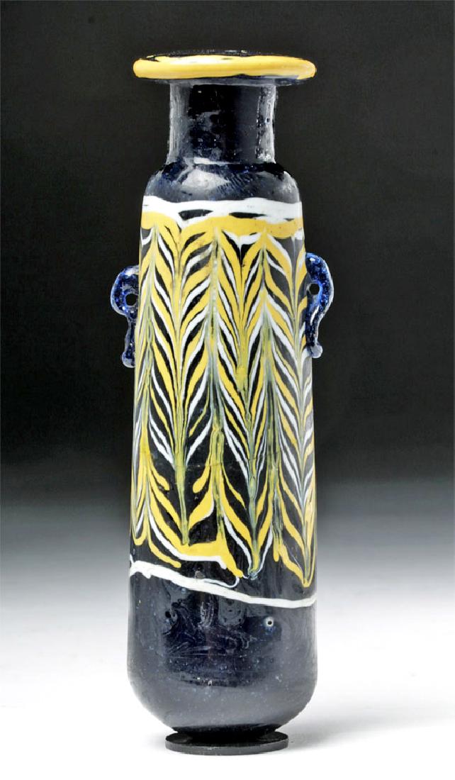 Greco-Phoenician Core-Formed Glass Alabastron (1 of 7)