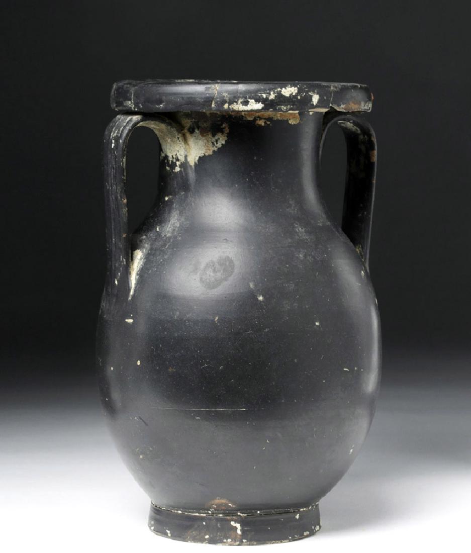 Greek Blackware Pottery Pelike (1 of 6)