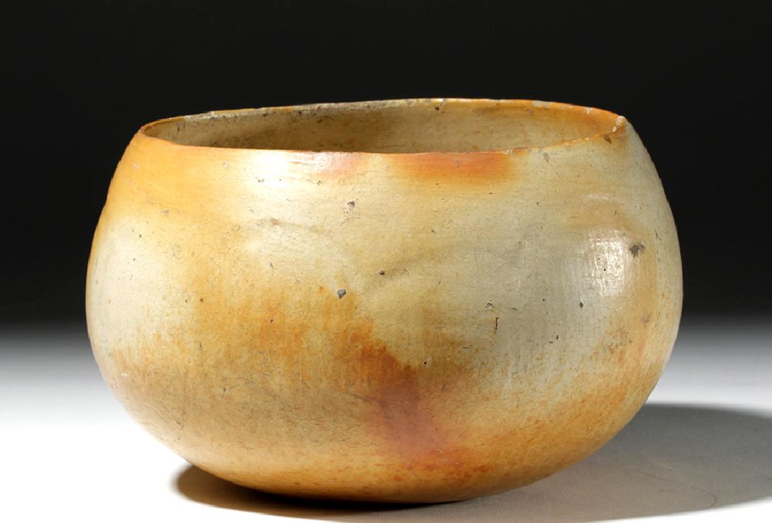 Large / Intact Olmec Cream-Slipped Tecomate Bowl (1 of 6)