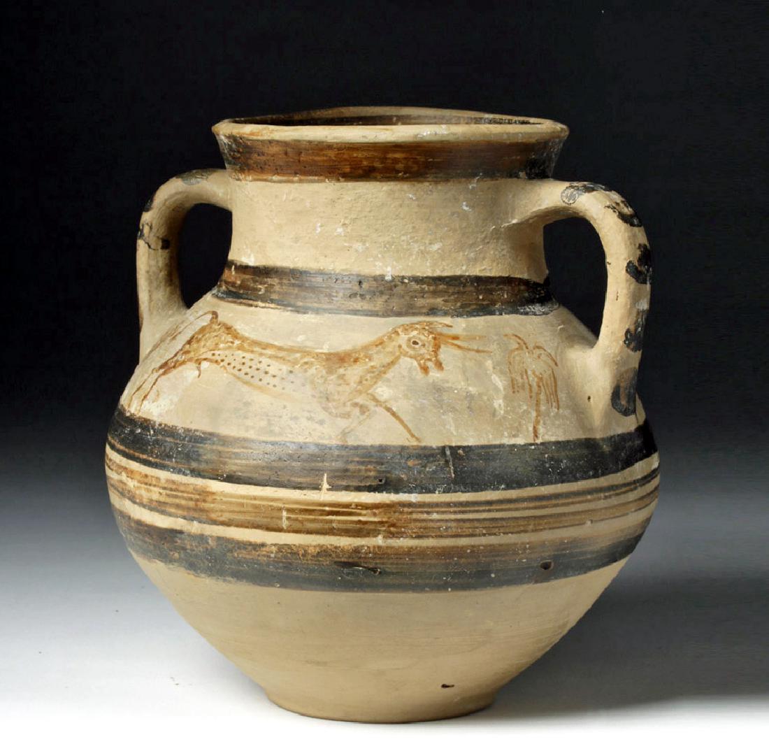 Mycenaean Pottery Vessel - Bulls & Birds - TL Tested (1 of 8)