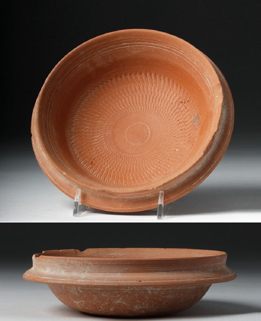 Roman Red Ware Bowl w/ Molded Pattern (1 of 6)