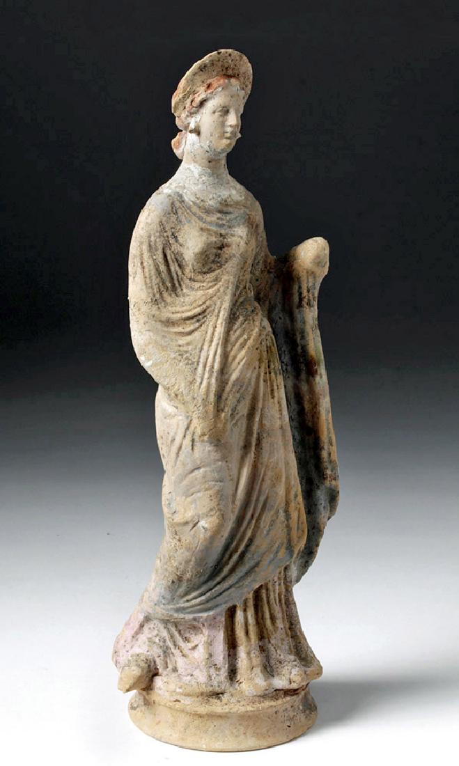 Stunning Large Canosan Terracotta Standing Goddess (1 of 8)
