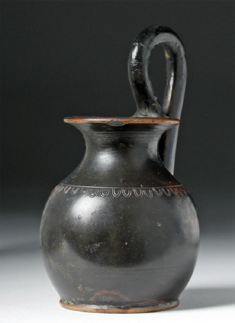 Greek Attic Black Glazed Oinochoe w/ TL Analysis (1 of 6)