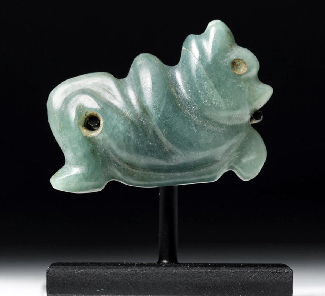 Beautiful Costa Rican Jade Pendant - Monkey (1 of 5)