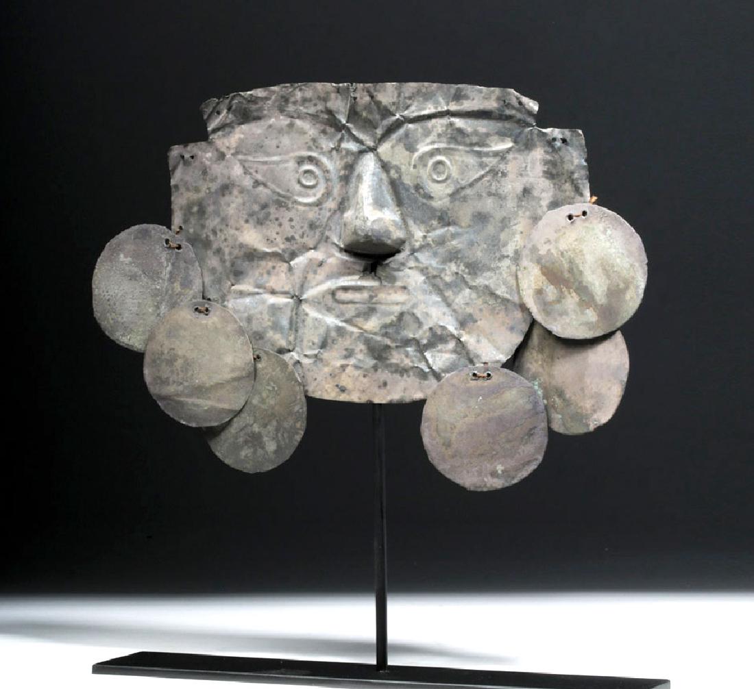 Wonderful Sican Silver Mask for a Noble Woman (1 of 4)