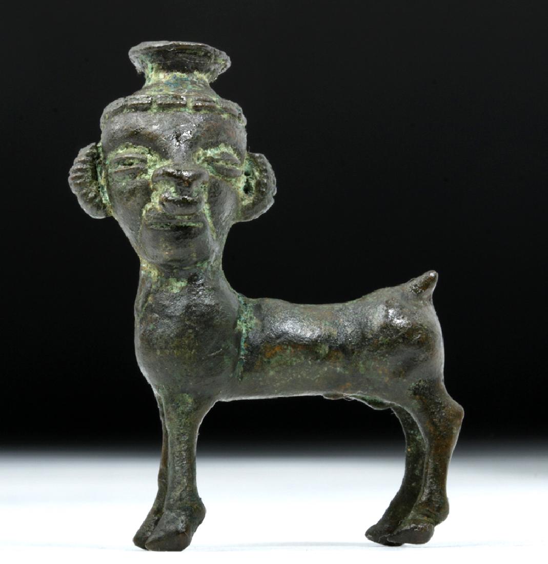 Ancient Syro-Hittite Bronze Chimera Votive (1 of 7)
