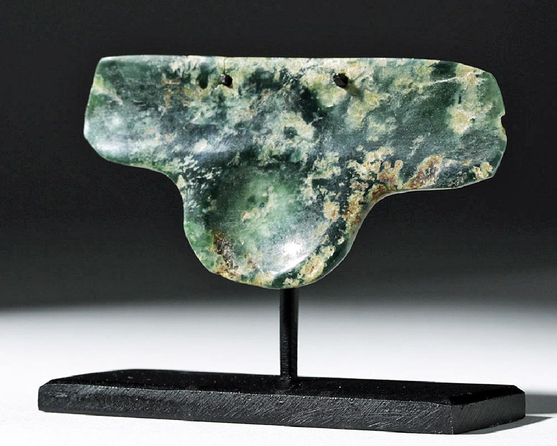 Olmec Jade Pendant /  Drug Spoon (1 of 5)
