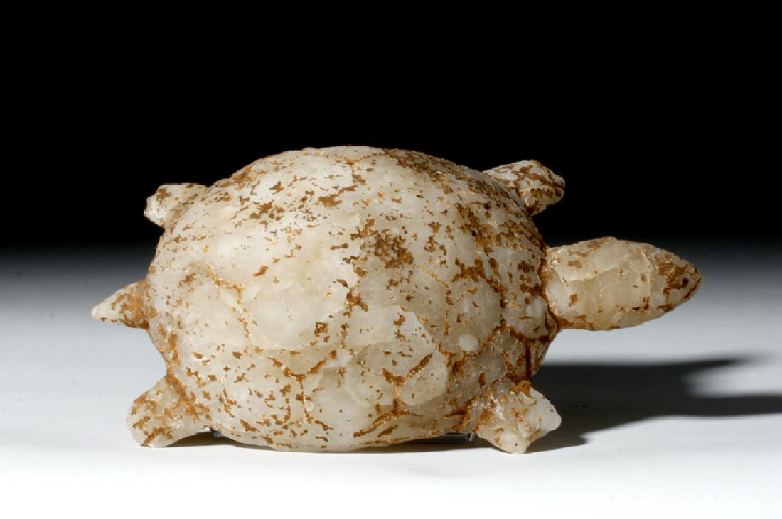 Rare Roman Carved Alabaster Tortoise (1 of 4)