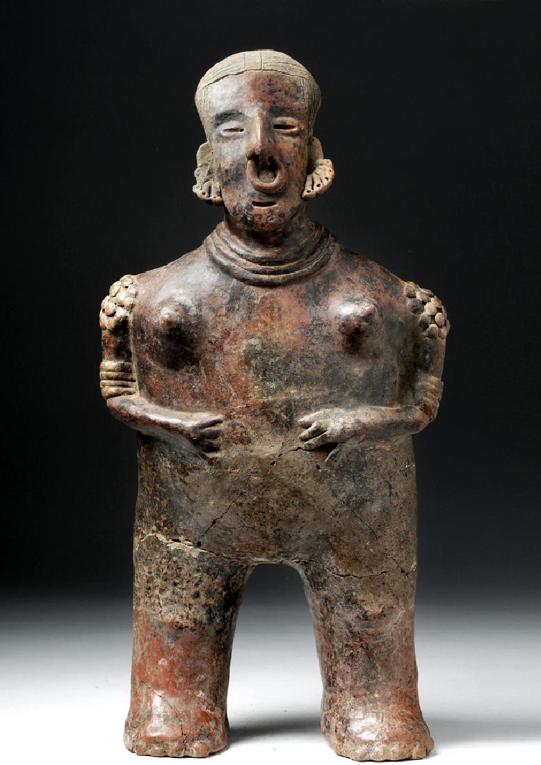 Large Jalisco Pottery Standing Female (1 of 8)