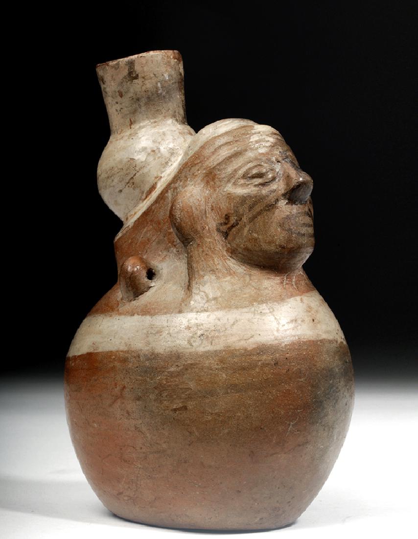 Moche Pottery Vessel - Cargador, Fine Line Decoration (1 of 7)