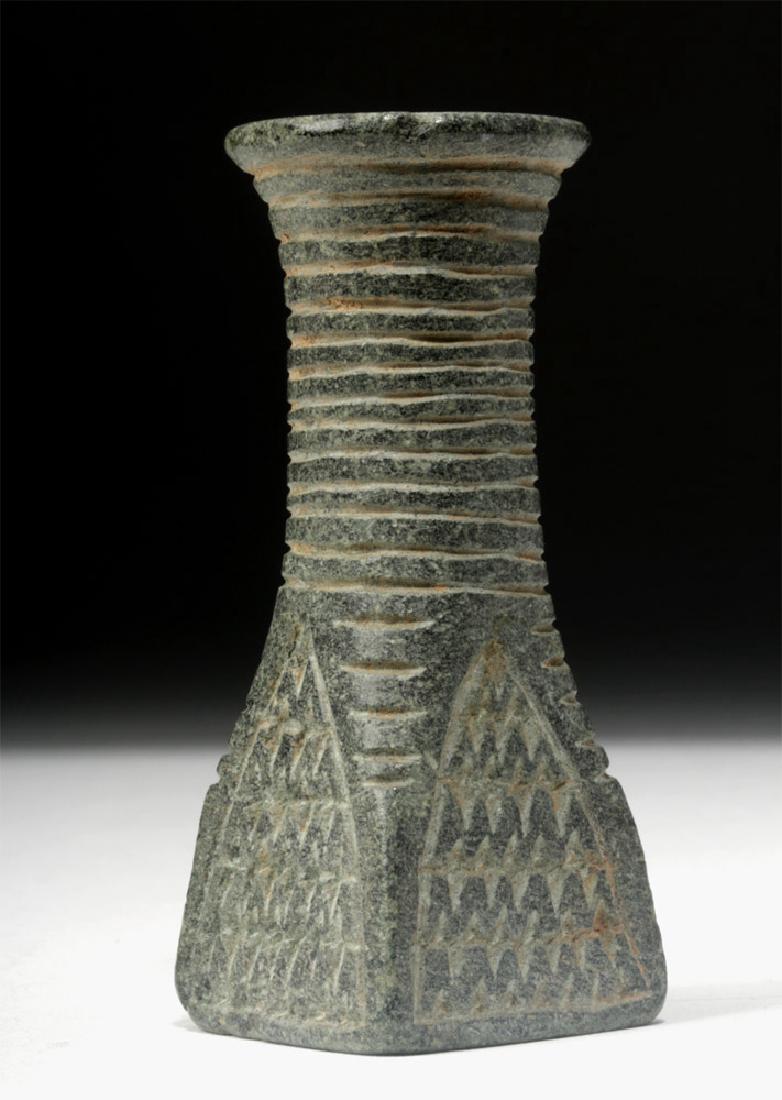 Bactrian Chlorite Schist Petite Vase (1 of 4)