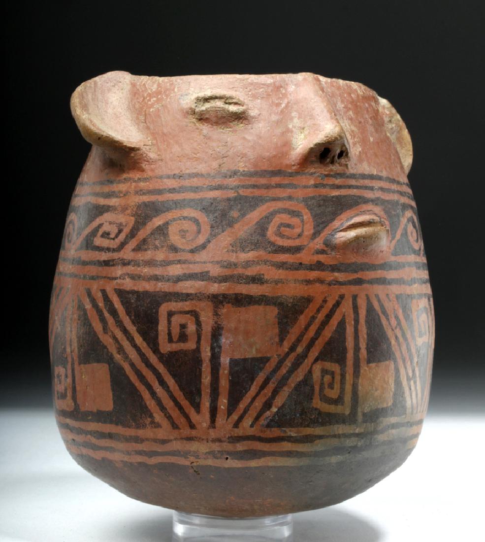 Rare Narino / Puruha Pottery Jar - Human Figure (1 of 7)