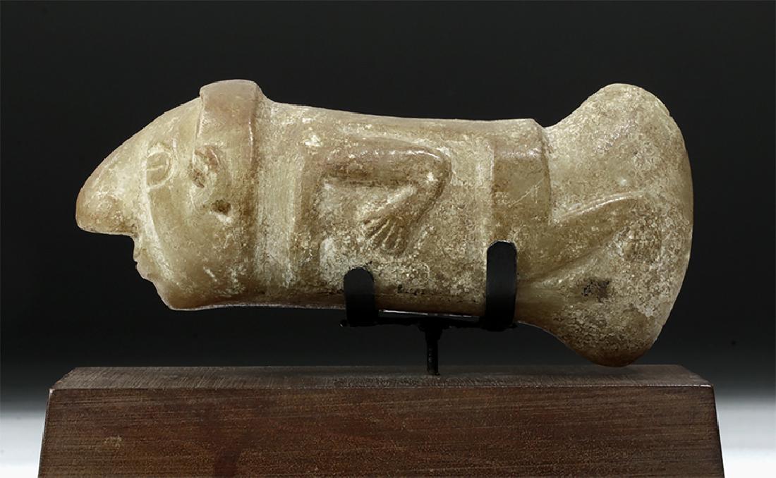 Rare Colima Alabaster Mace Head (1 of 5)