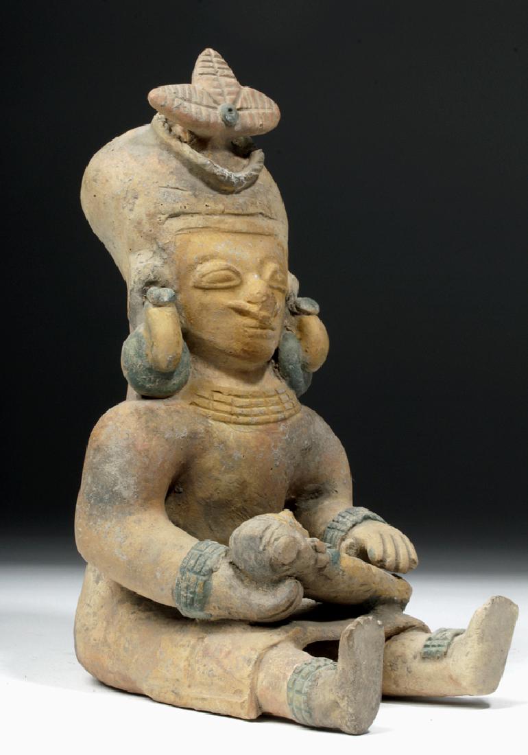 Jamacoaque Polychrome Seated Mother & Child (1 of 7)