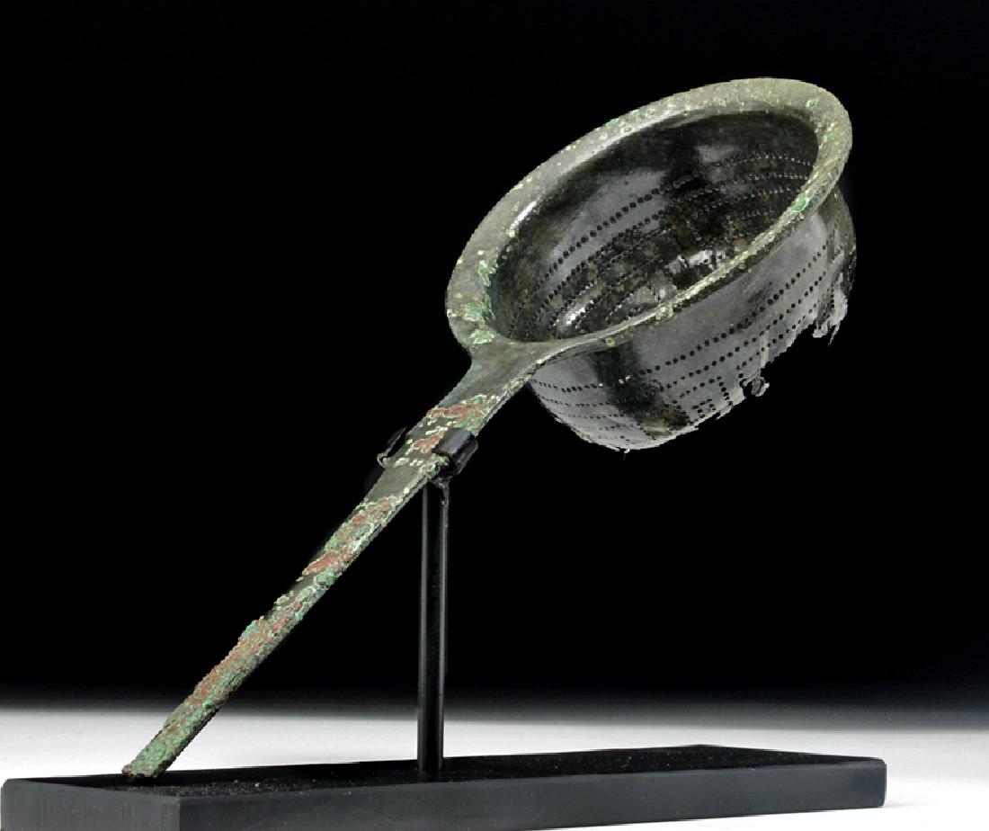 Roman Bronze Wine Strainer Stunning Patina Jul 11, 2017 Artemis