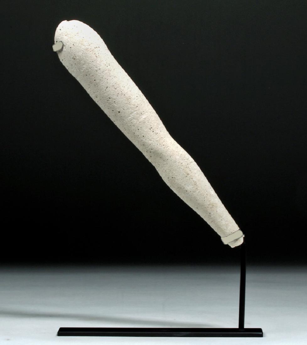 Egyptian Limestone Sculptor's Model of an Arm (1 of 5)