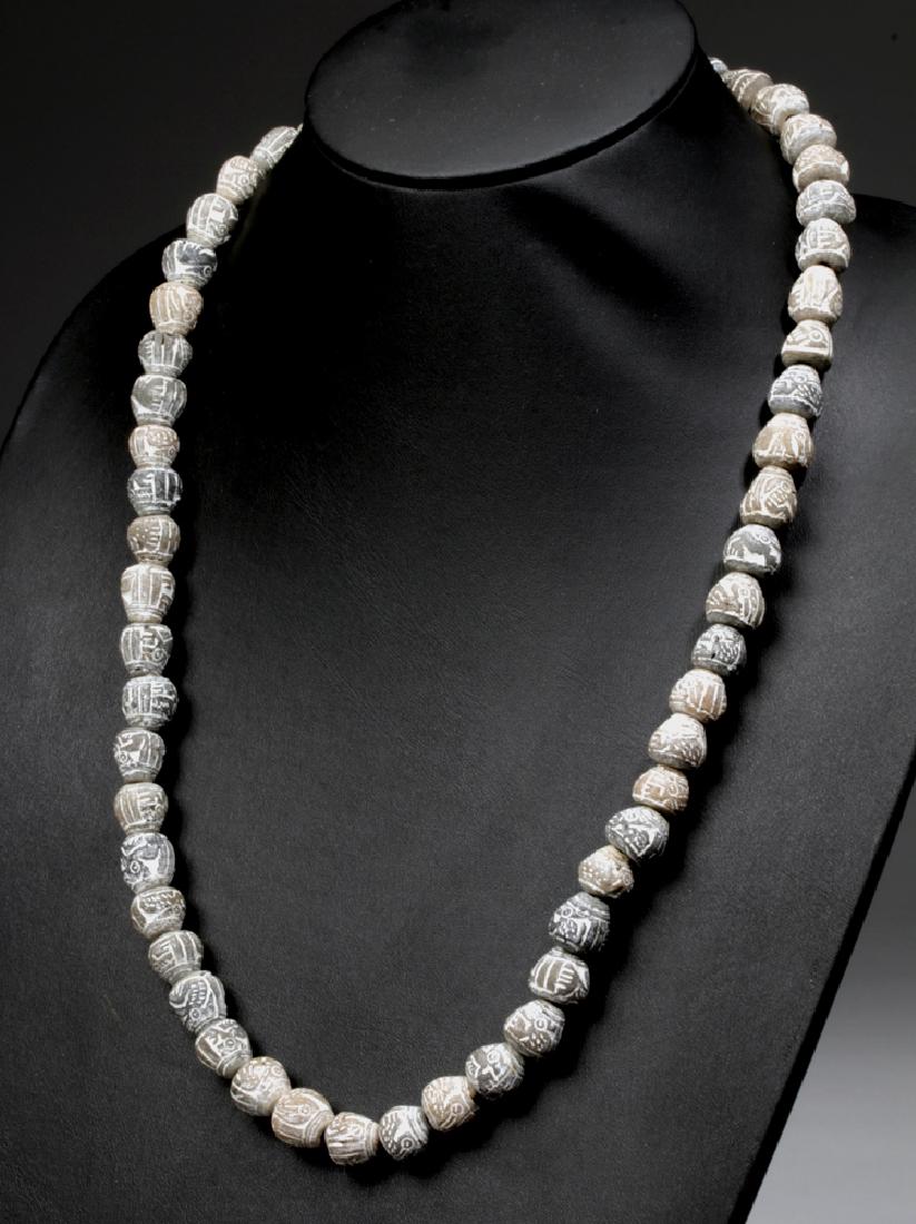 55 Finely Carved Ecuadoran Pottery Spindle Whorls (1 of 5)