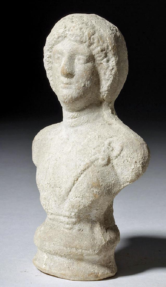 Fine Roman Pottery Bust of Young Emperor (1 of 7)