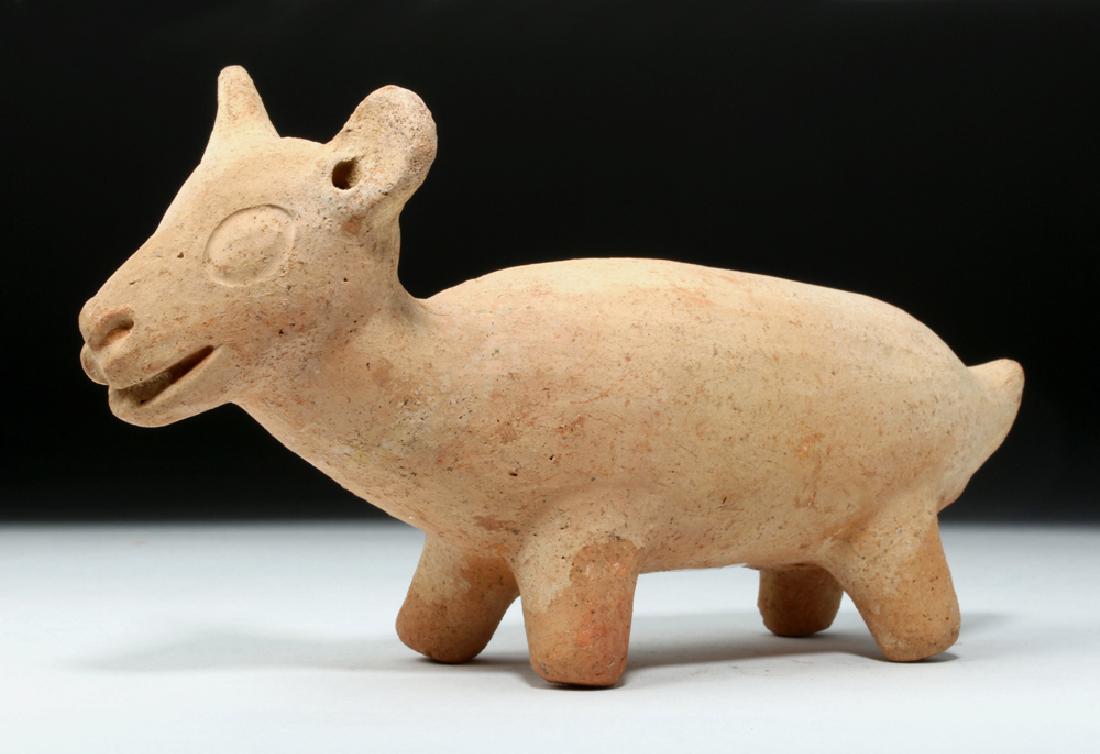 Endearing Chancay Pottery Male Llama (1 of 7)
