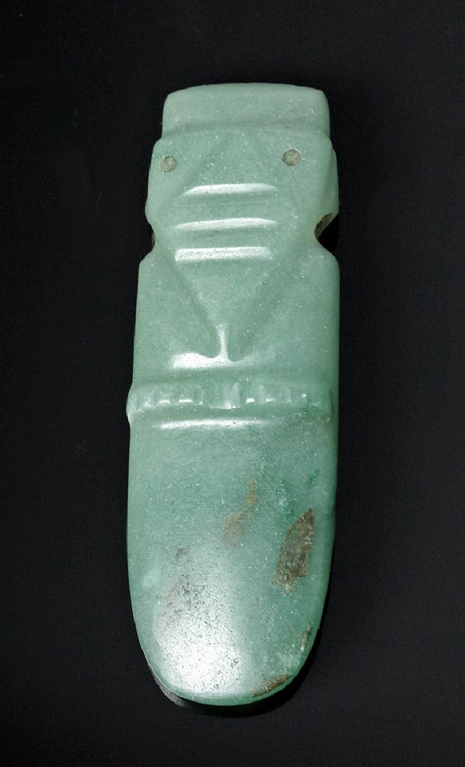 Costa Rican Jade Avian Axe Celt (1 of 3)