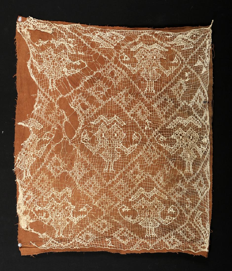 Ancient Peruvian Handwoven Textile Fragment - Birdman (1 of 3)