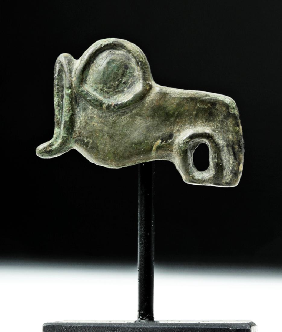 Rare Scythian Bronze Attachment - Moose? (1 of 5)