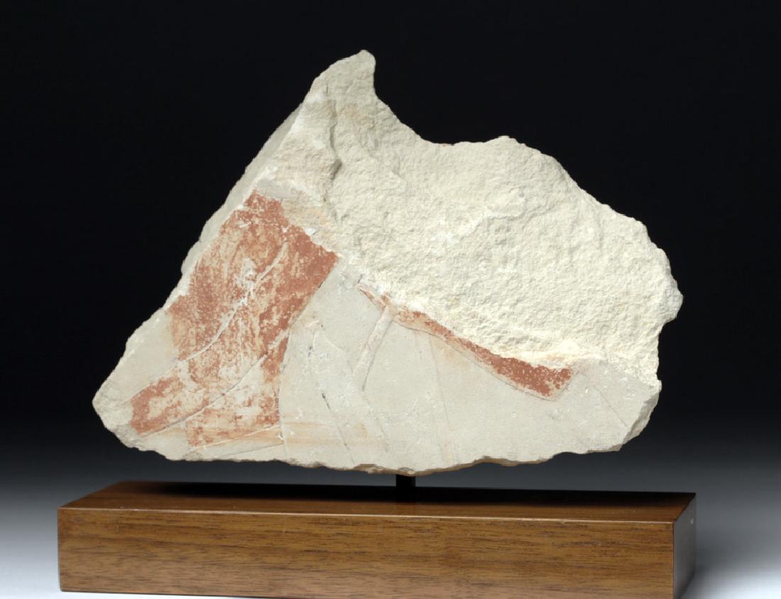 Egypt Sandstone Relief Torso and Arm Fragment (1 of 4)