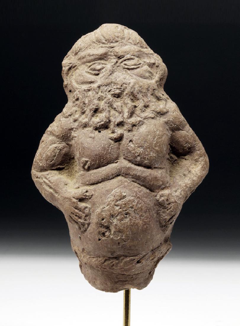 Egyptian Terracotta Figure of Bes (1 of 5)