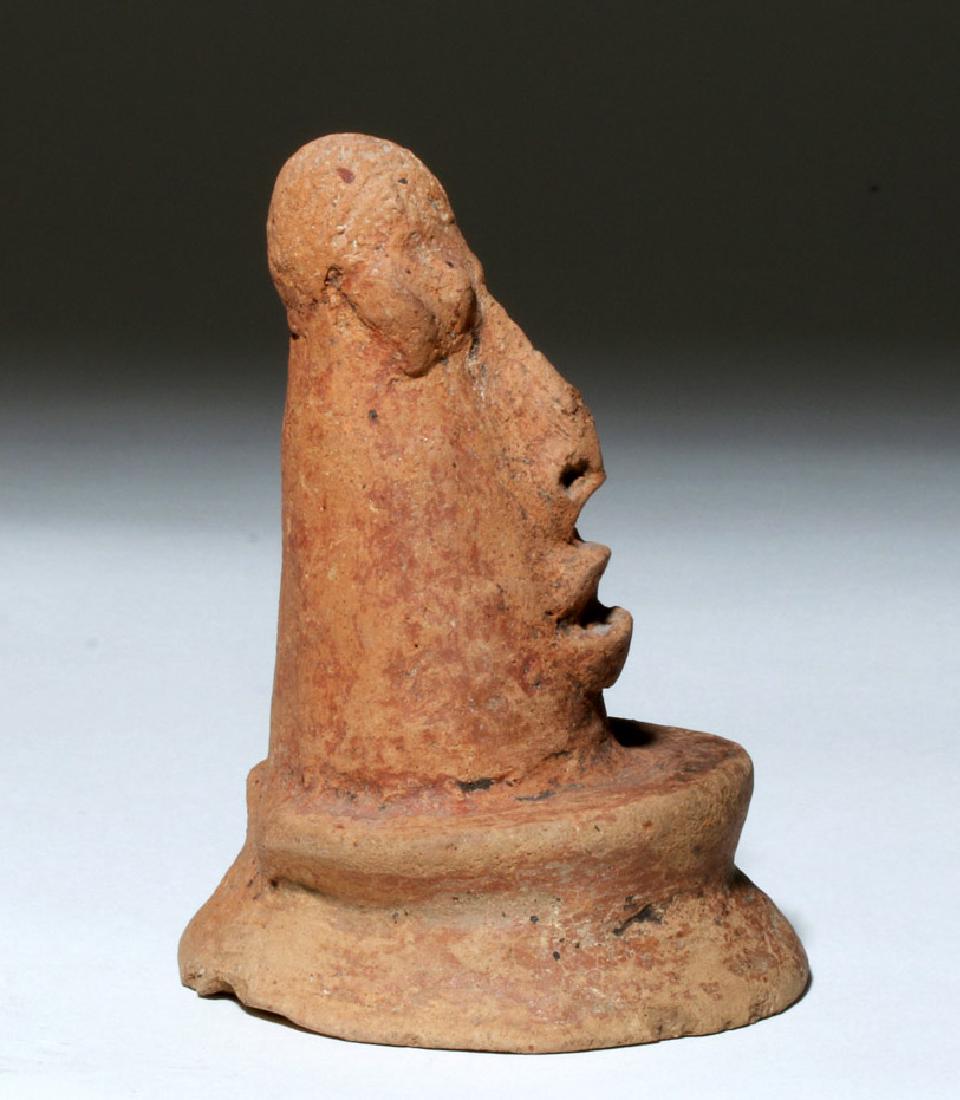 Ancient Bura Terracotta Funerary Effigy Head (1 of 4)