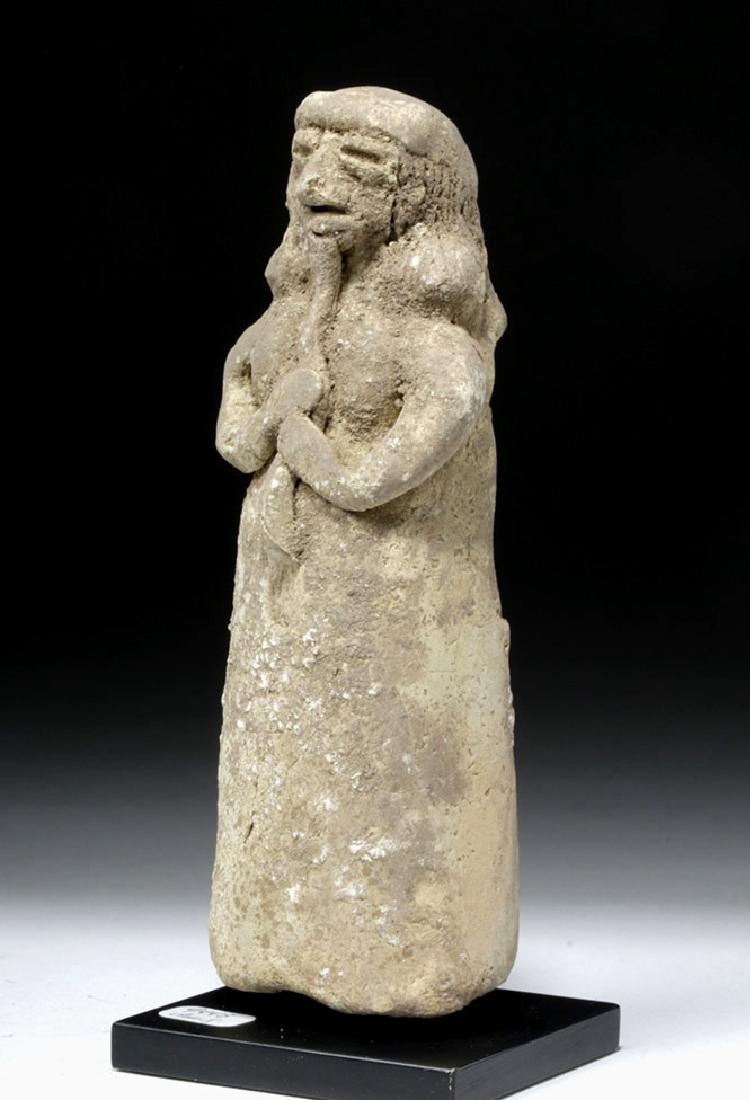 Babylonian Terracotta Standing Musician - Female (1 of 5)
