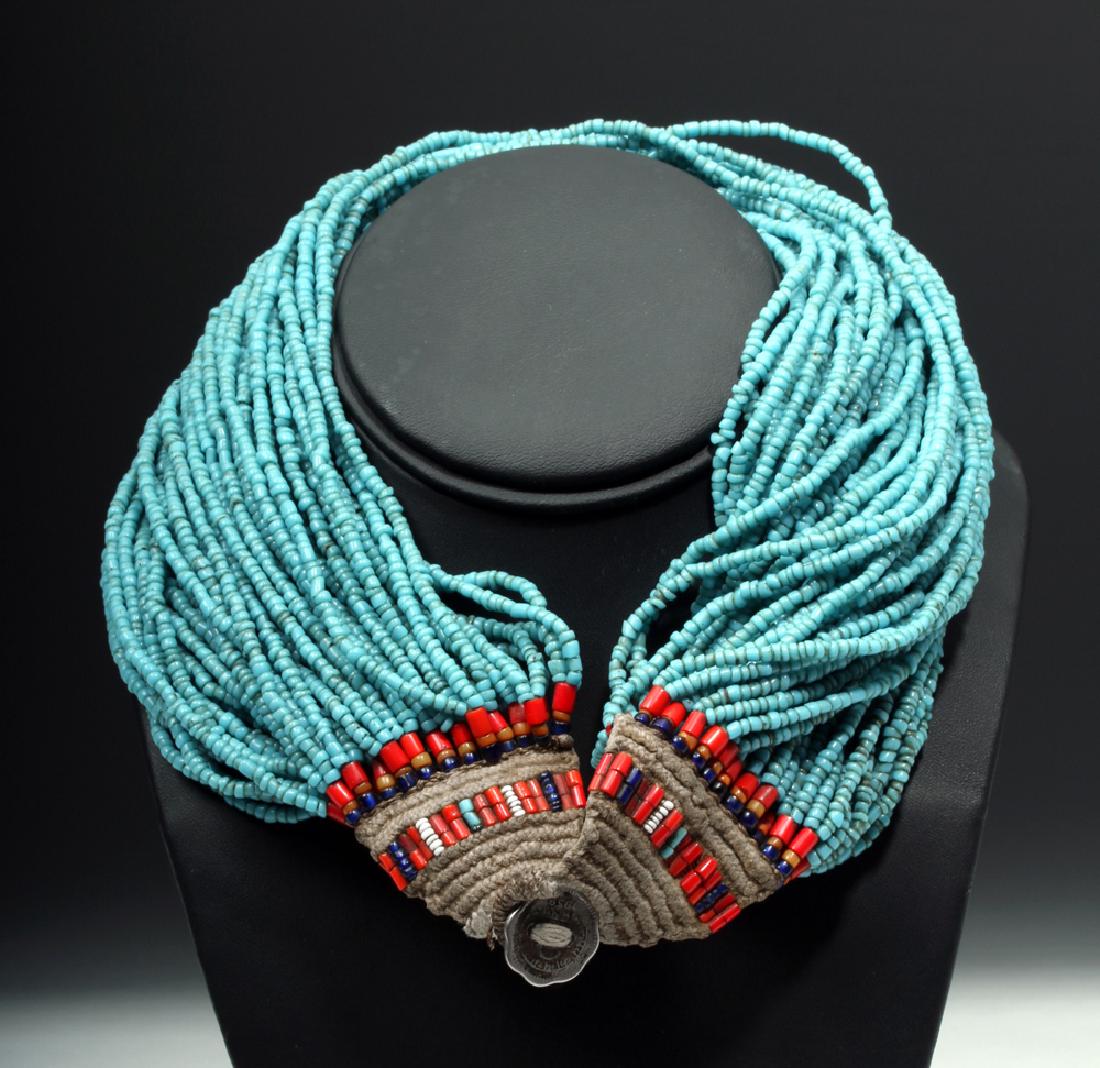 20th C. Naga Glass Bead Necklace (1 of 5)
