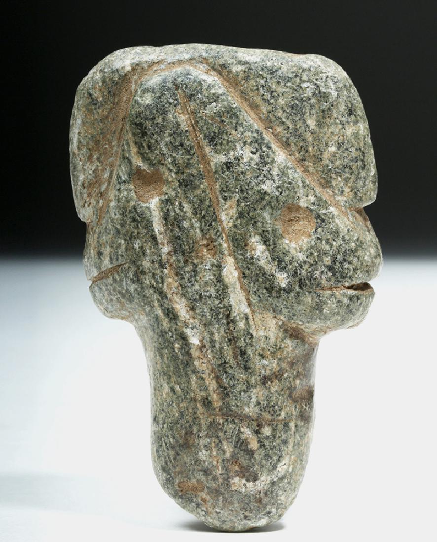 Olmec Green Stone Double-Sided, Janus-Headed Tool (1 of 4)