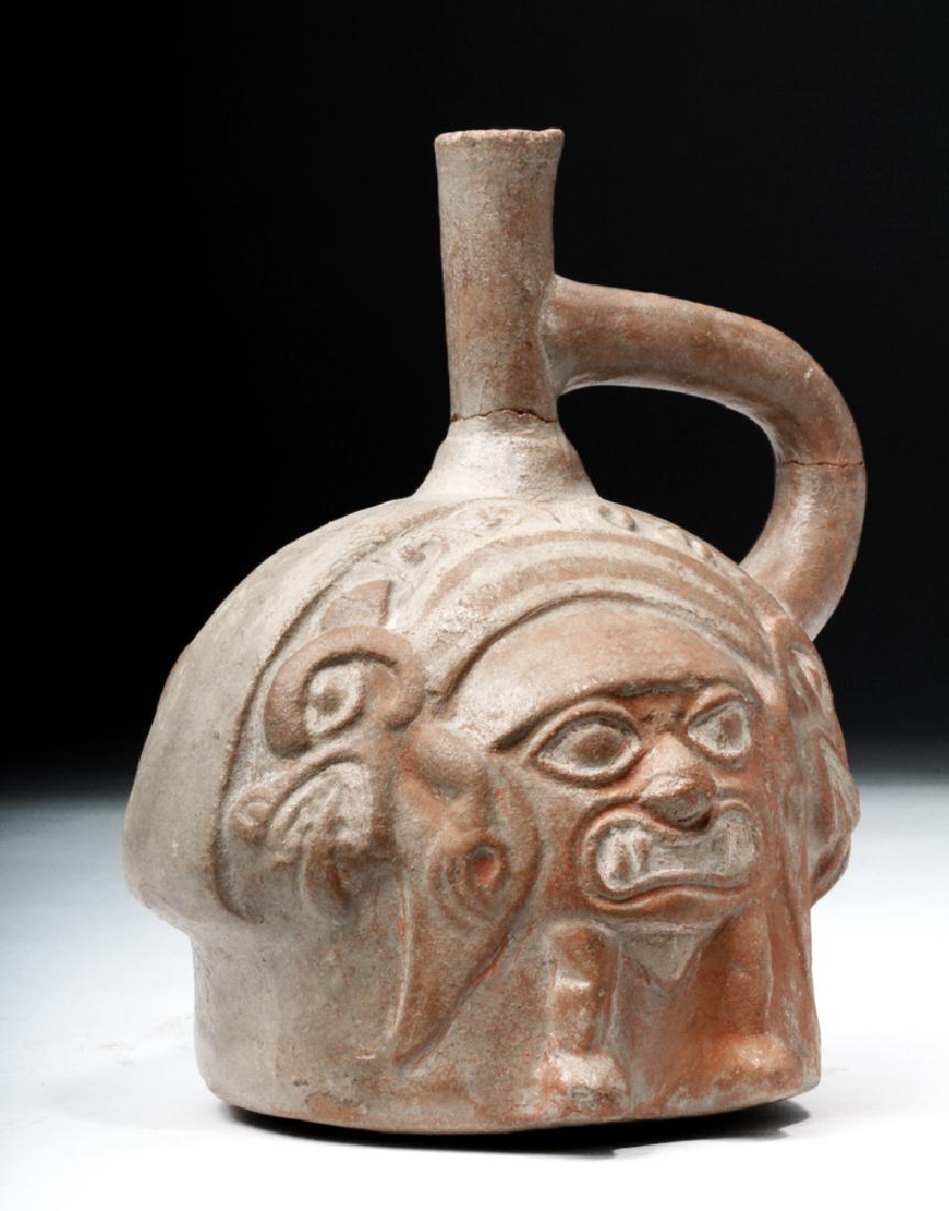 Moche Stirrup Spout Vessel of Ai Apec (1 of 7)