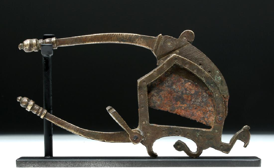 17th C. India Moghul Bronze Betel Nut Cutter - Bird (1 of 6)