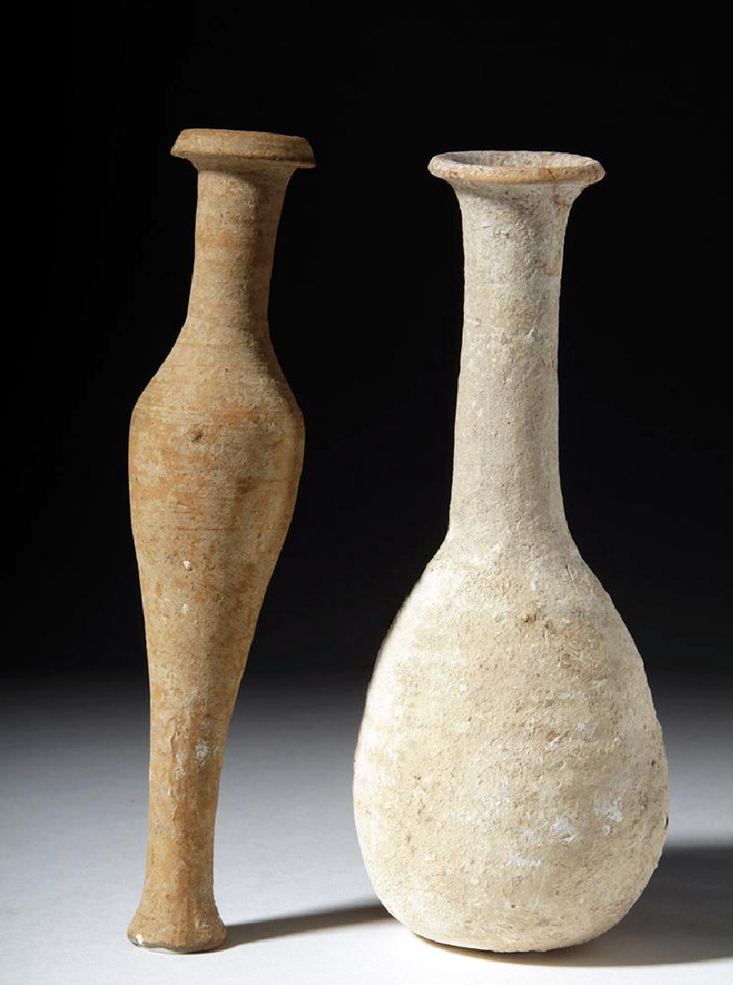 Lot of 2 Greek Hellenistic Pottery Vessels (1 of 6)