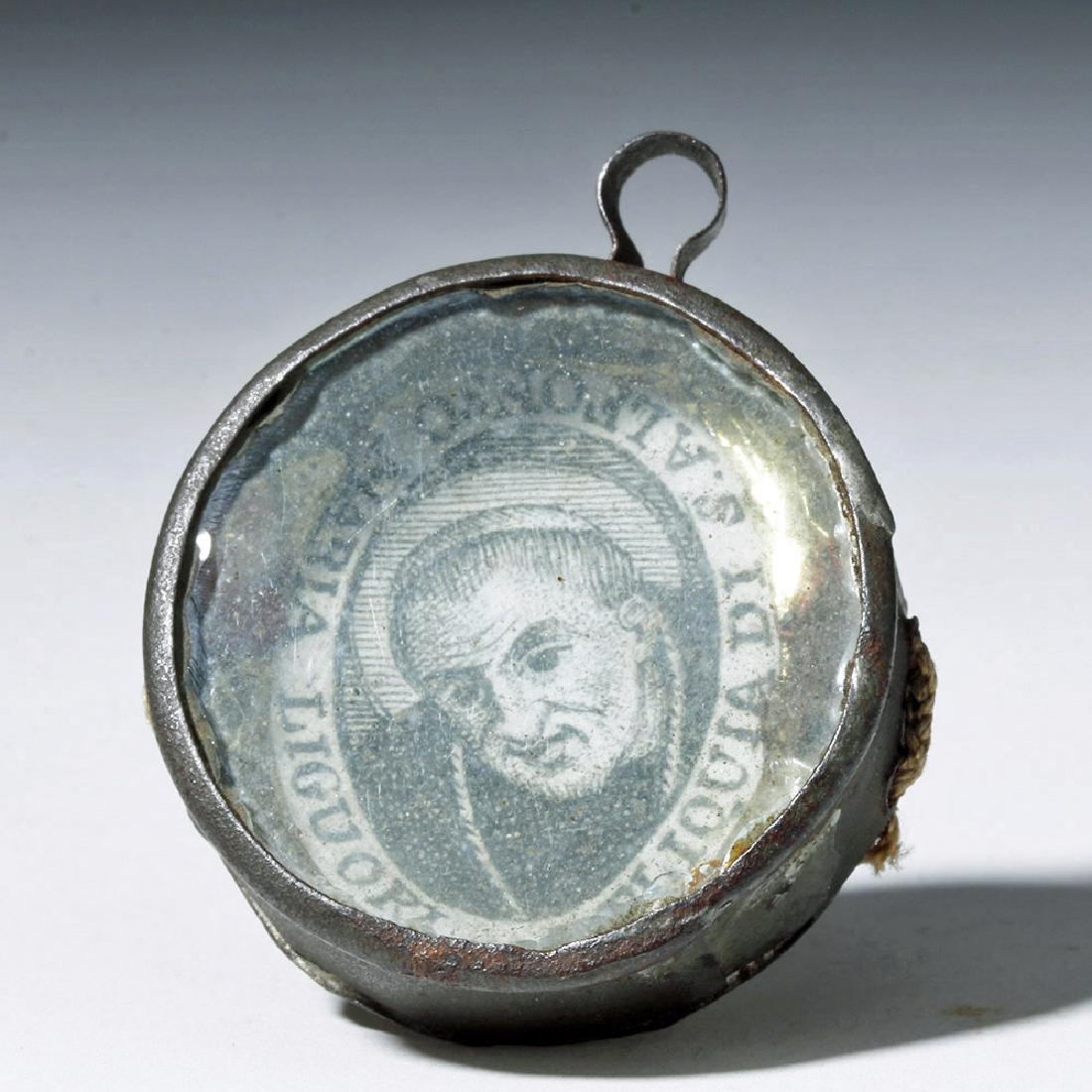 19th C. Italian Reliquary St Alphonsus Maria de Liguori (1 of 5)