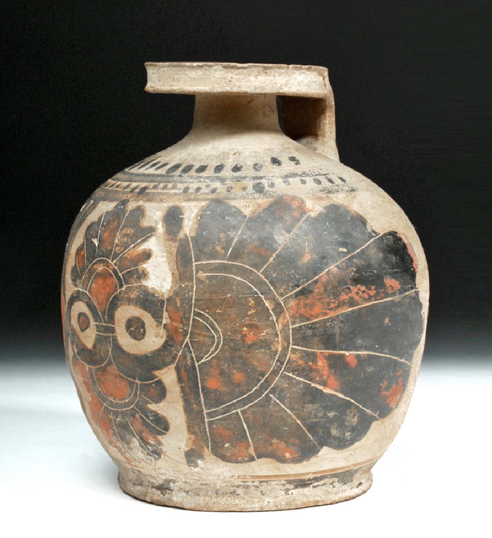 Impressive Greek Corinthian Pottery Aryballos (1 of 7)